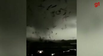 Passagem de tornado na China deixa 5 mortos e 33 feridos; veja vídeo