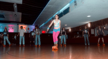 A pista de patinação de Los Angeles, onde os anos passam
