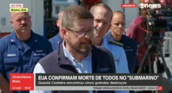 Há 1 ano, submarino implodiu com bilionários a bordo e chocou o mundo: buscas envolveram aviões, navios e sondas; relembre | Mundo