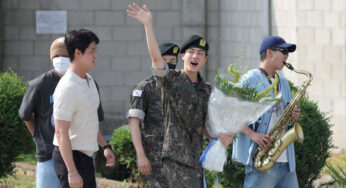 Jin do BTS completa seu serviço militar